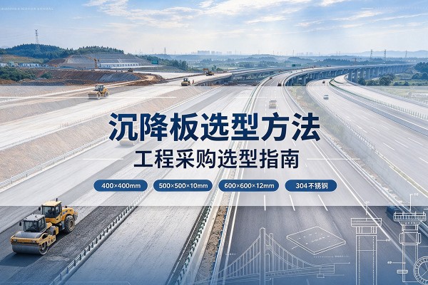 邕宁沉降板选择方法