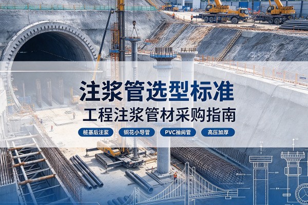 邕宁注浆管选型标准