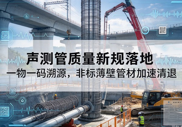 邕宁声测管质量新规落地，一物一码溯源，非标薄壁管材加速清退