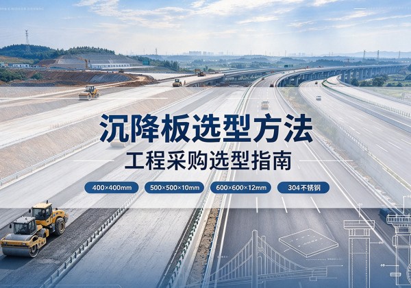邕宁沉降板选择方法