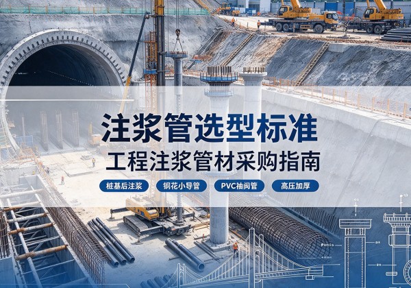 邕宁注浆管选型标准